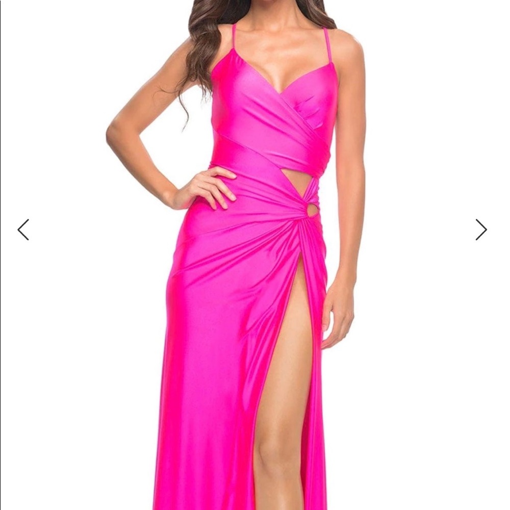 Brand new hot pink prom dress!